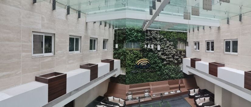 Skylight roof system installed on terrace structure in Chennai